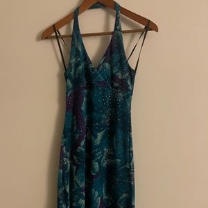 City strangles-Halter Dress